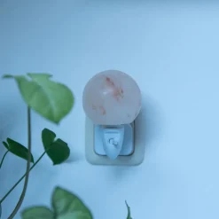 Baby Natura Himalayazout nachtlampje planeet rood