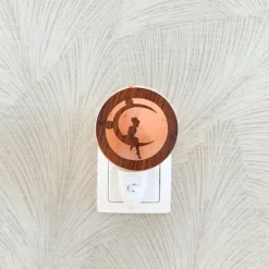 Baby Natura Himalayazout nachtlampje Maan meisje 3D
