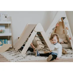 Baby Natura Pikler driehoek – pastel