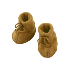 Engel Natur Slofjes wolfleece saffraan