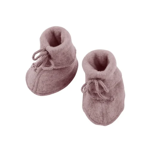 Engel Natur Slofjes wolfleece rozenhout