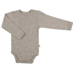 Joha Romper lange mouw wol – sesam