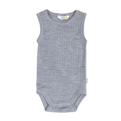 Joha Romper mouwloos wol – grijs