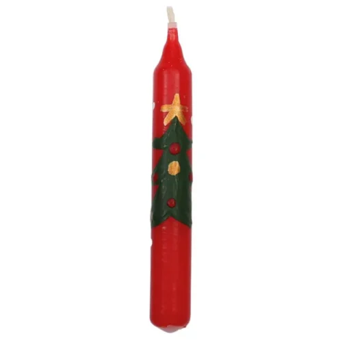 Klein dappertje Kerst jaarring kaarsje