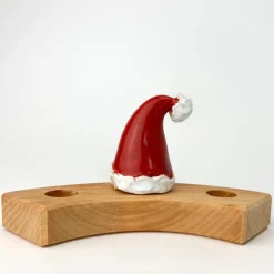 Klein dappertje Kerstmuts steker