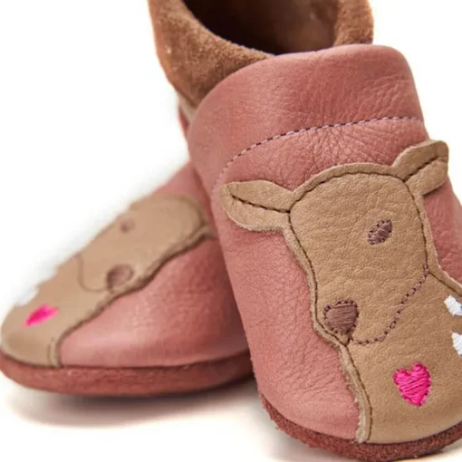 Orangenkinder Leren babyslofjes Desi-ree