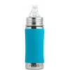 Pura RVS tuitfles 325ml aqua