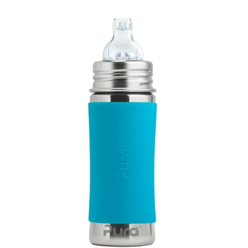 Pura RVS tuitfles 325ml aqua